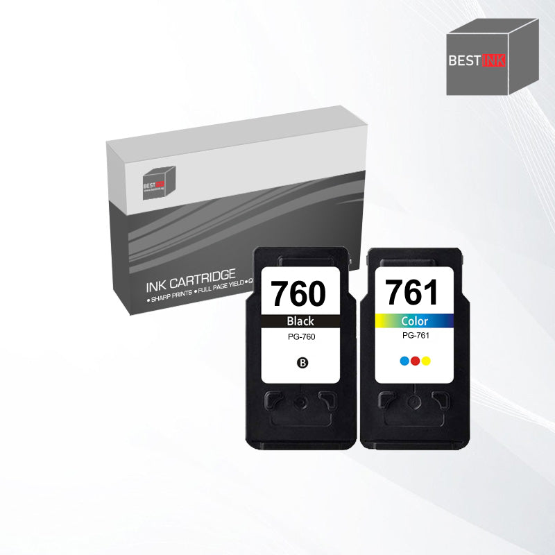 Bestink 760 Black 761 Color Ink Cartridge