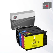Load image into Gallery viewer, Singapore Stock Bestink 937 Black 937 Cyan 937 Yellow 937 Magenta  Ink Cartridges