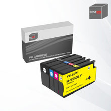 Load image into Gallery viewer, Bestink 955XL High Yield Black Cyan Magenta Yellow Ink Cartridge