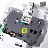 Bestink Tze-231 Premium Black on White P-Touch Label Tape Cartridge Compatible for Brother