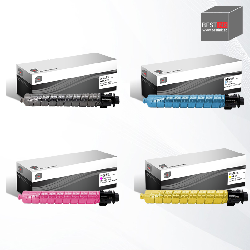 Singapore Stock Bestink IMC2510 Black Cyan Magenta Yellow Toner