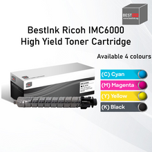 Load image into Gallery viewer, Singapore Stock Bestink IMC6000 Black Cyan Magenta Yellow Toner