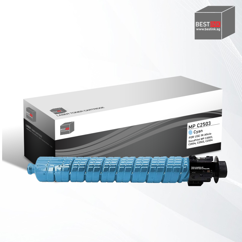 Bestink Ricoh MPC2503 Black Cyan Magenta Yellow Toner