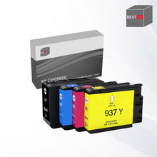 Load image into Gallery viewer, Singapore Stock Bestink 937 Black 937 Cyan 937 Yellow 937 Magenta  Ink Cartridges