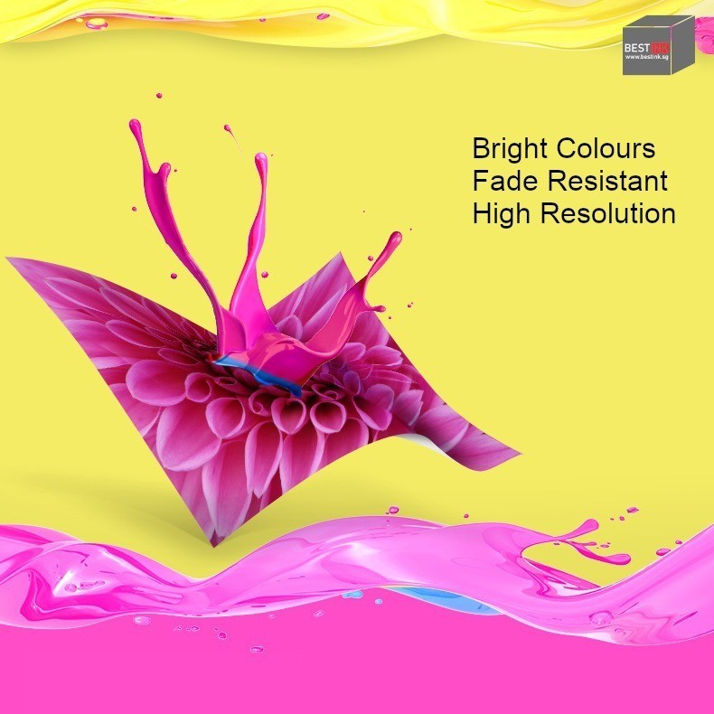 Bestink T49P ink compatible with Epson SureColor SC-F130 and SC-F530 sublimation printers