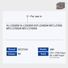 Load image into Gallery viewer, Bestink T49P ink compatible with Epson SureColor SC-F130 and SC-F530 sublimation printers