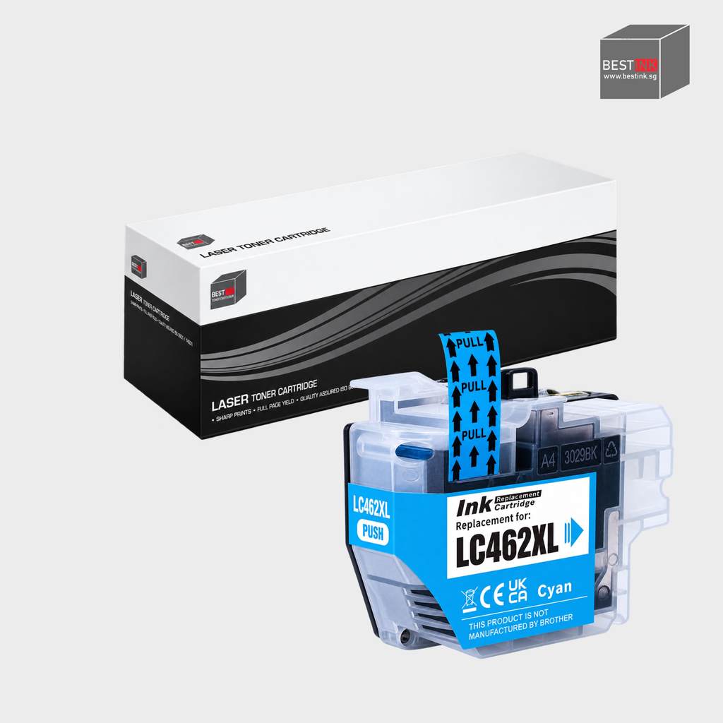Bestink LC462XL Cyan  Magenta  Yellow Black Original Ink Cartridge for MFC-J2340DW MFC-J2740DW MFC-J3940DW
