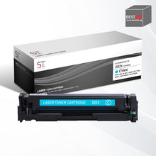 Load image into Gallery viewer, Bestink 202X High Yield Black Cyan Magenta Yellow Toner Cartridge 202X