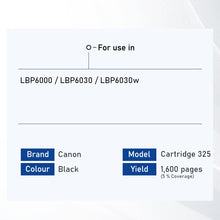 Load image into Gallery viewer, Bestink 325 High Quality Black Toner Cartridge