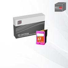 Load image into Gallery viewer, Bestink 67 Black Cyan Magenta Yellow Ink Cartridge For use in ENVY 6000 Series ENVY Pro 6400 Series DESKJET 1200 2300 2700 4100
