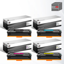 Load image into Gallery viewer, Bestink 410X High Yield Black Cyan Magenta Yellow Toner Cartridge CF410X CF411X CF412X CF413X